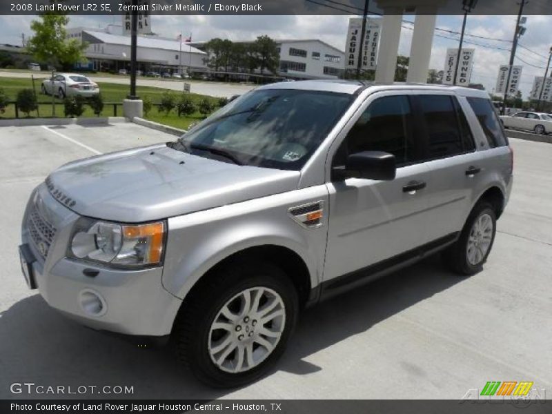 Zermatt Silver Metallic / Ebony Black 2008 Land Rover LR2 SE