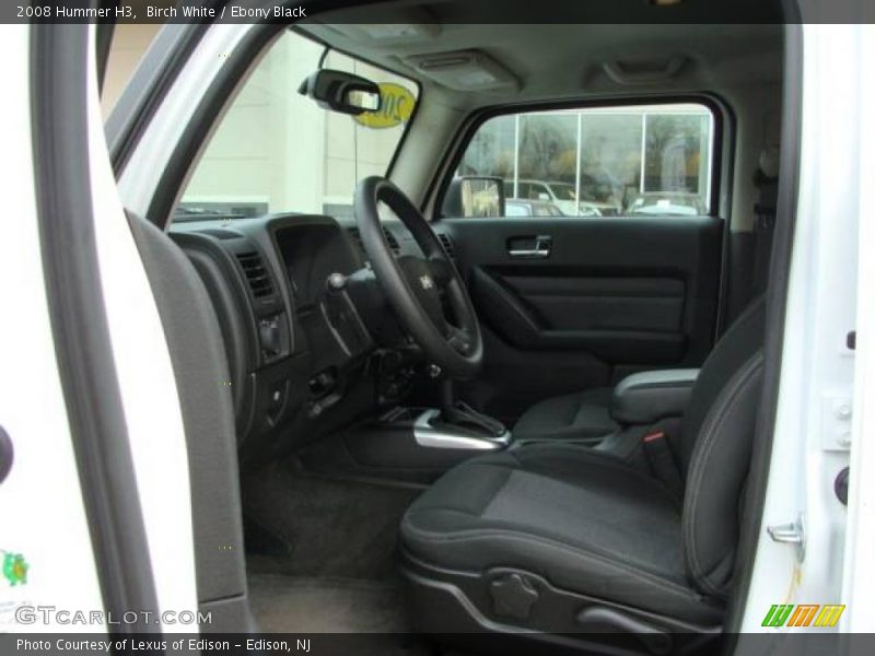 Birch White / Ebony Black 2008 Hummer H3