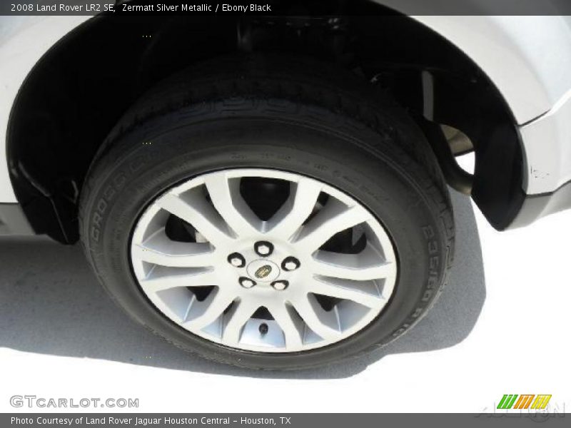 Zermatt Silver Metallic / Ebony Black 2008 Land Rover LR2 SE