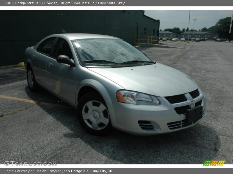 Bright Silver Metallic / Dark Slate Grey 2006 Dodge Stratus SXT Sedan