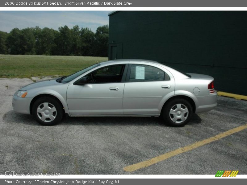 Bright Silver Metallic / Dark Slate Grey 2006 Dodge Stratus SXT Sedan