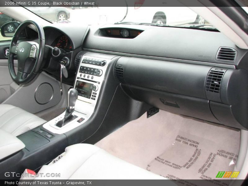 Black Obsidian / Wheat 2006 Infiniti G 35 Coupe