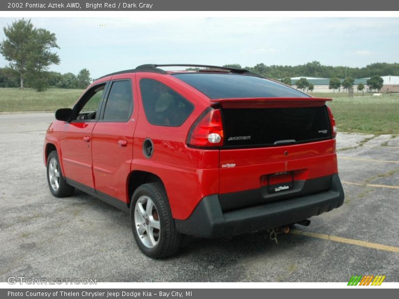 Bright Red / Dark Gray 2002 Pontiac Aztek AWD