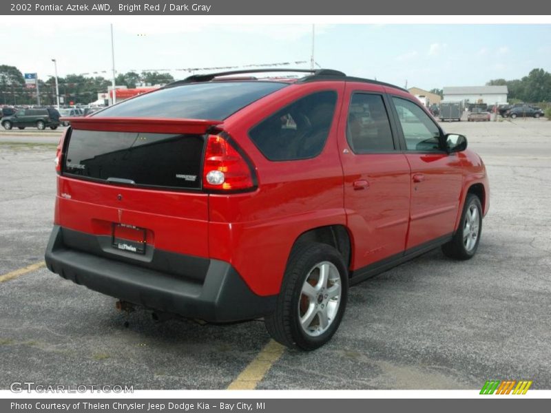 Bright Red / Dark Gray 2002 Pontiac Aztek AWD