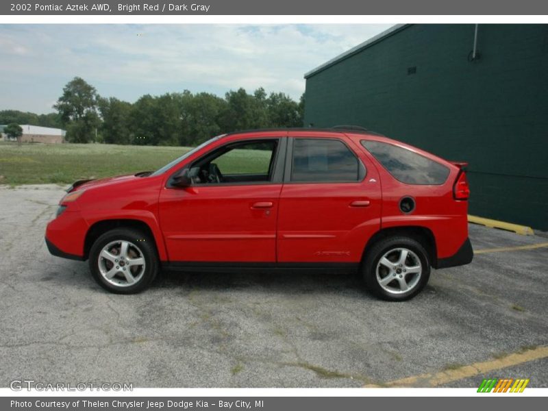 Bright Red / Dark Gray 2002 Pontiac Aztek AWD