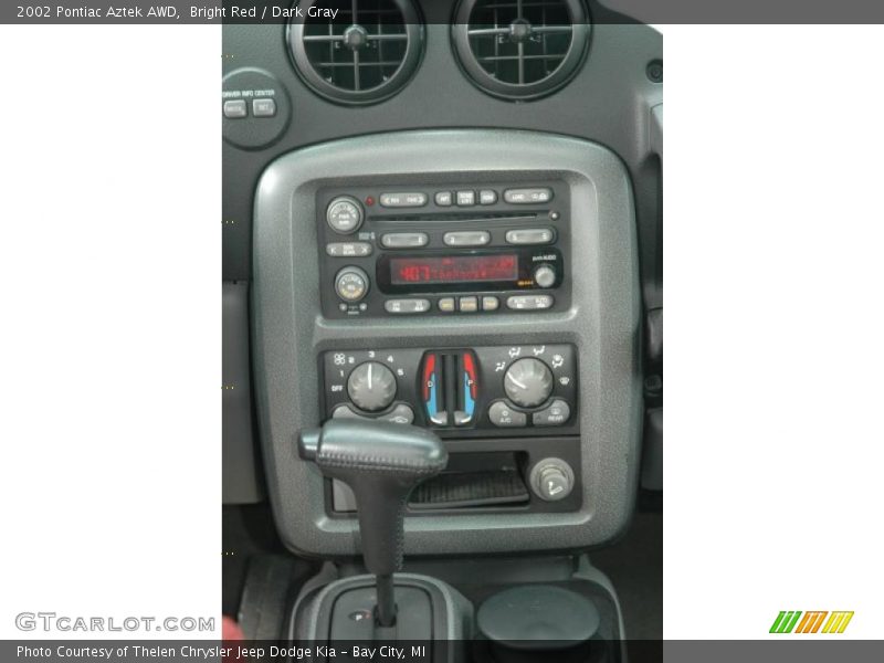 Bright Red / Dark Gray 2002 Pontiac Aztek AWD