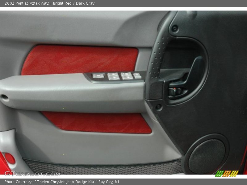 Bright Red / Dark Gray 2002 Pontiac Aztek AWD