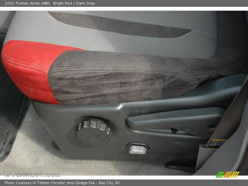 Bright Red / Dark Gray 2002 Pontiac Aztek AWD