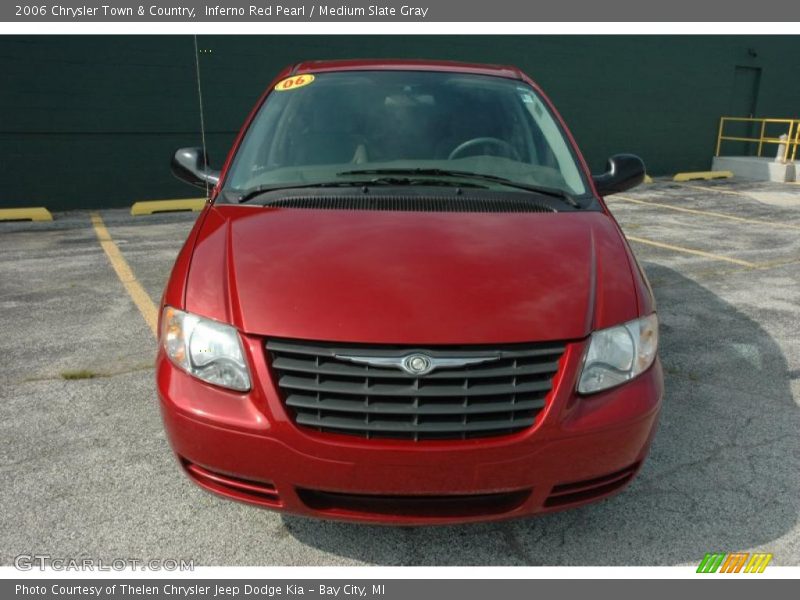 Inferno Red Pearl / Medium Slate Gray 2006 Chrysler Town & Country