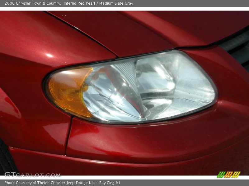 Inferno Red Pearl / Medium Slate Gray 2006 Chrysler Town & Country