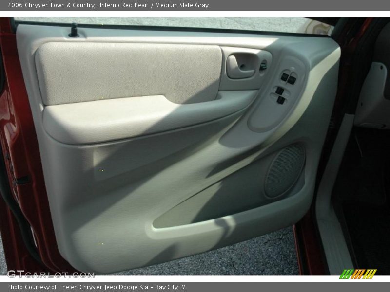 Inferno Red Pearl / Medium Slate Gray 2006 Chrysler Town & Country