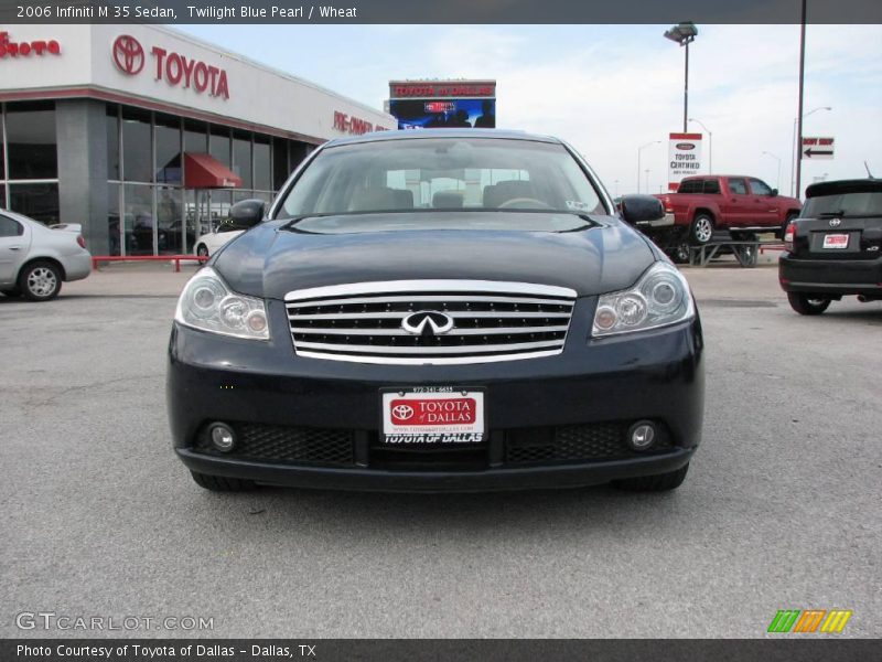 Twilight Blue Pearl / Wheat 2006 Infiniti M 35 Sedan