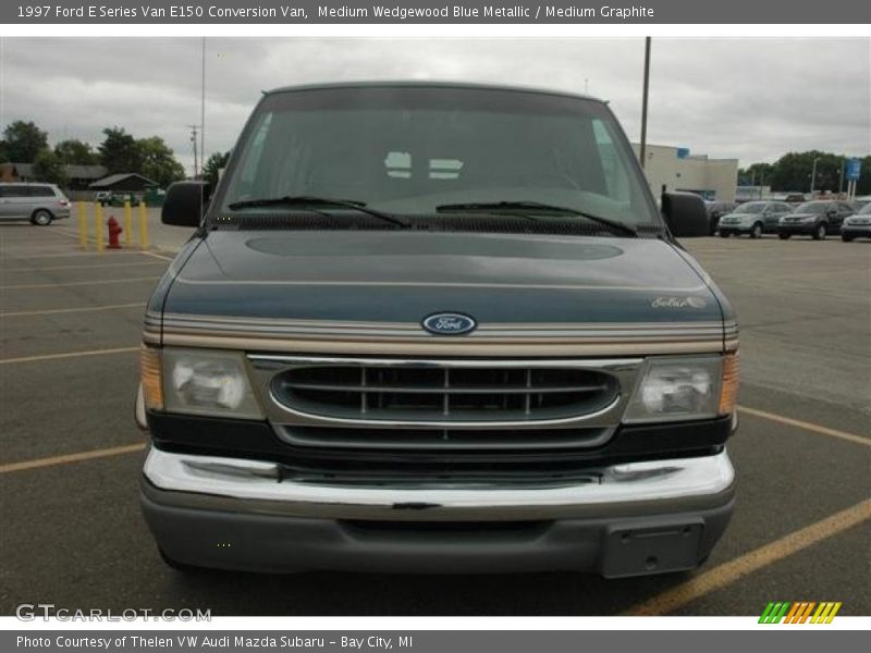 Medium Wedgewood Blue Metallic / Medium Graphite 1997 Ford E Series Van E150 Conversion Van