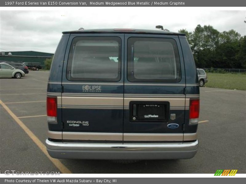Medium Wedgewood Blue Metallic / Medium Graphite 1997 Ford E Series Van E150 Conversion Van