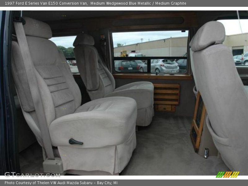 Medium Wedgewood Blue Metallic / Medium Graphite 1997 Ford E Series Van E150 Conversion Van
