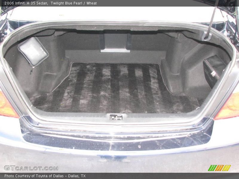 Twilight Blue Pearl / Wheat 2006 Infiniti M 35 Sedan