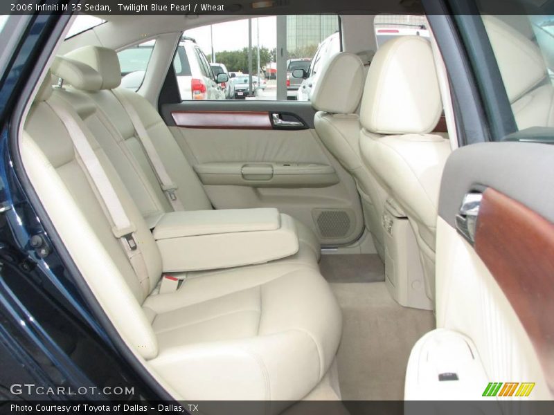 Twilight Blue Pearl / Wheat 2006 Infiniti M 35 Sedan