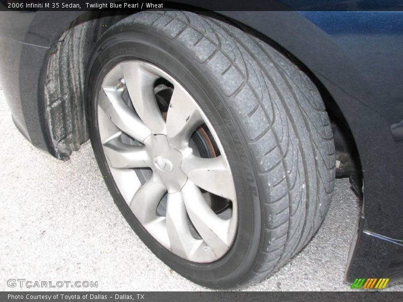 Twilight Blue Pearl / Wheat 2006 Infiniti M 35 Sedan