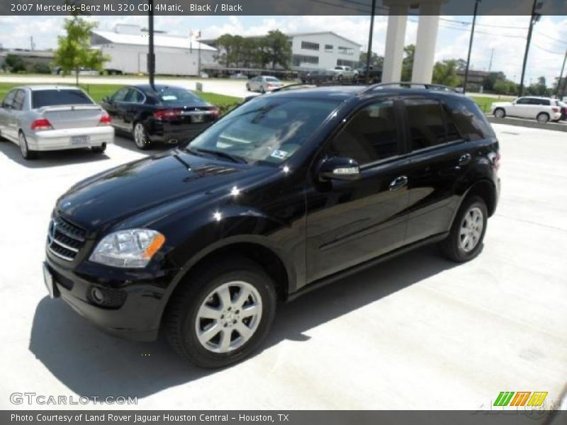 Black / Black 2007 Mercedes-Benz ML 320 CDI 4Matic