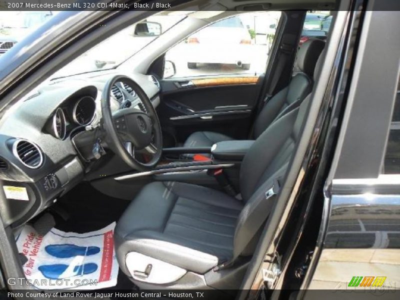 Black / Black 2007 Mercedes-Benz ML 320 CDI 4Matic