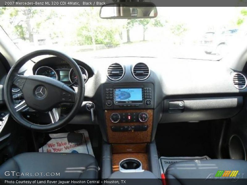 Black / Black 2007 Mercedes-Benz ML 320 CDI 4Matic