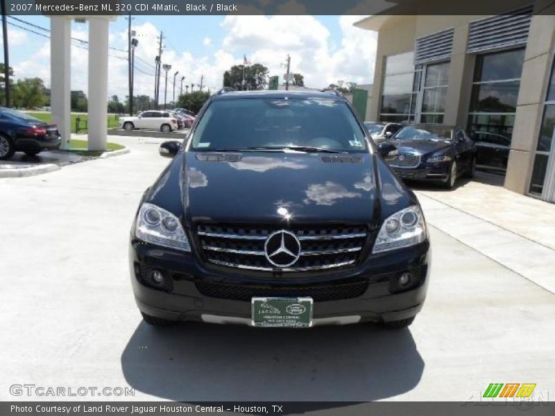 Black / Black 2007 Mercedes-Benz ML 320 CDI 4Matic