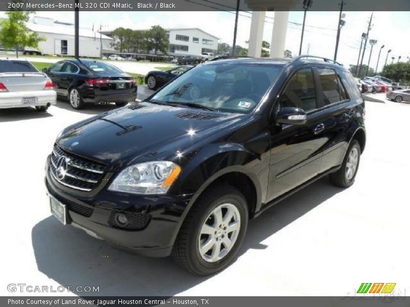 Black / Black 2007 Mercedes-Benz ML 320 CDI 4Matic