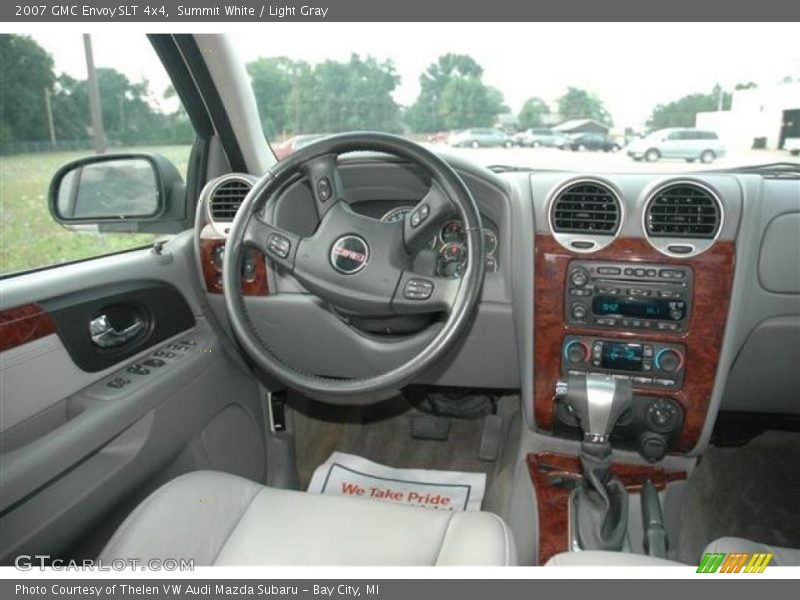 Summit White / Light Gray 2007 GMC Envoy SLT 4x4