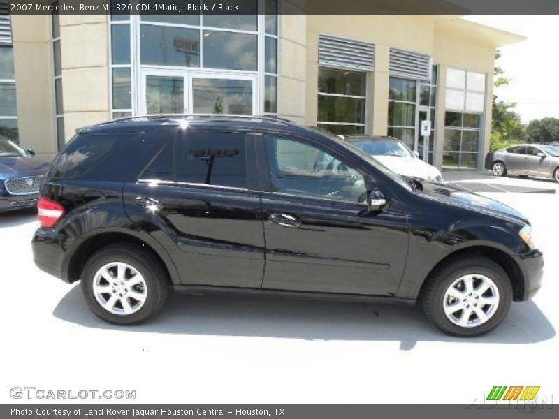 Black / Black 2007 Mercedes-Benz ML 320 CDI 4Matic