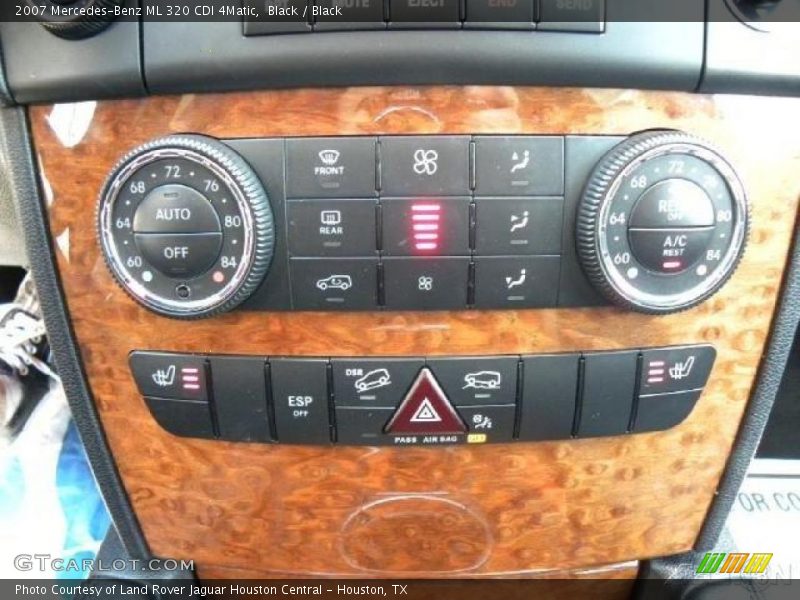 Black / Black 2007 Mercedes-Benz ML 320 CDI 4Matic