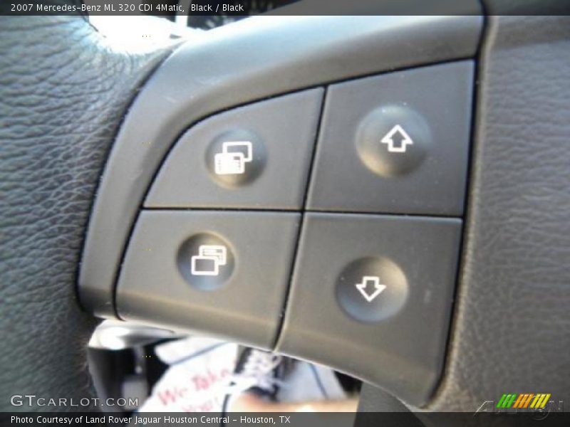 Black / Black 2007 Mercedes-Benz ML 320 CDI 4Matic