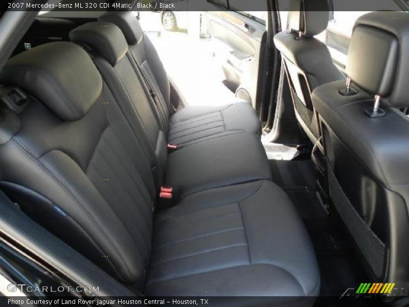 Black / Black 2007 Mercedes-Benz ML 320 CDI 4Matic