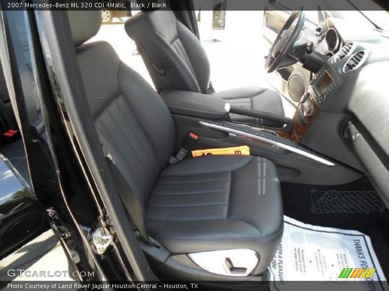Black / Black 2007 Mercedes-Benz ML 320 CDI 4Matic