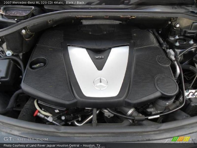 Black / Black 2007 Mercedes-Benz ML 320 CDI 4Matic
