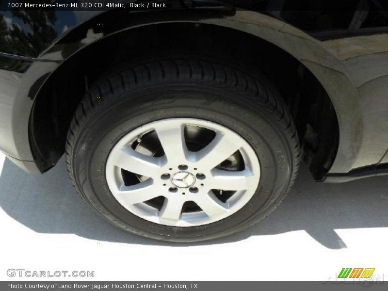 Black / Black 2007 Mercedes-Benz ML 320 CDI 4Matic