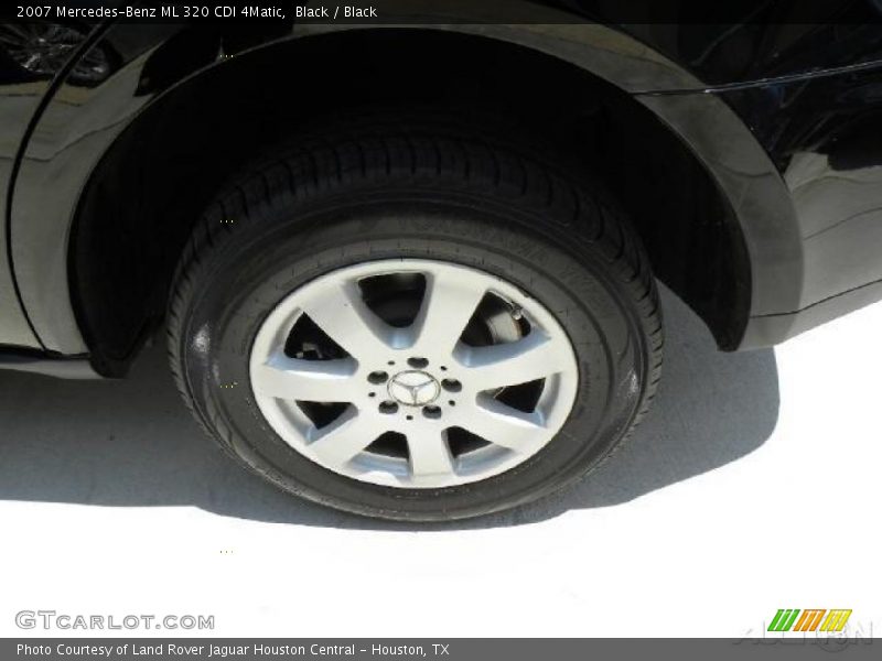 Black / Black 2007 Mercedes-Benz ML 320 CDI 4Matic