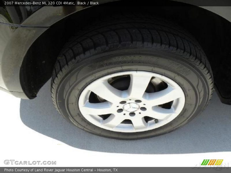 Black / Black 2007 Mercedes-Benz ML 320 CDI 4Matic