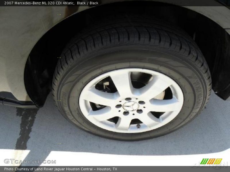 Black / Black 2007 Mercedes-Benz ML 320 CDI 4Matic