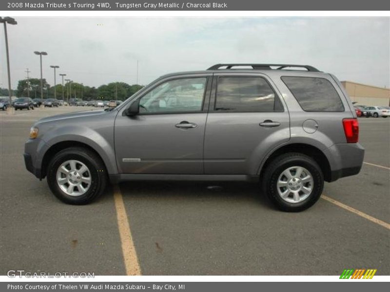 Tungsten Gray Metallic / Charcoal Black 2008 Mazda Tribute s Touring 4WD