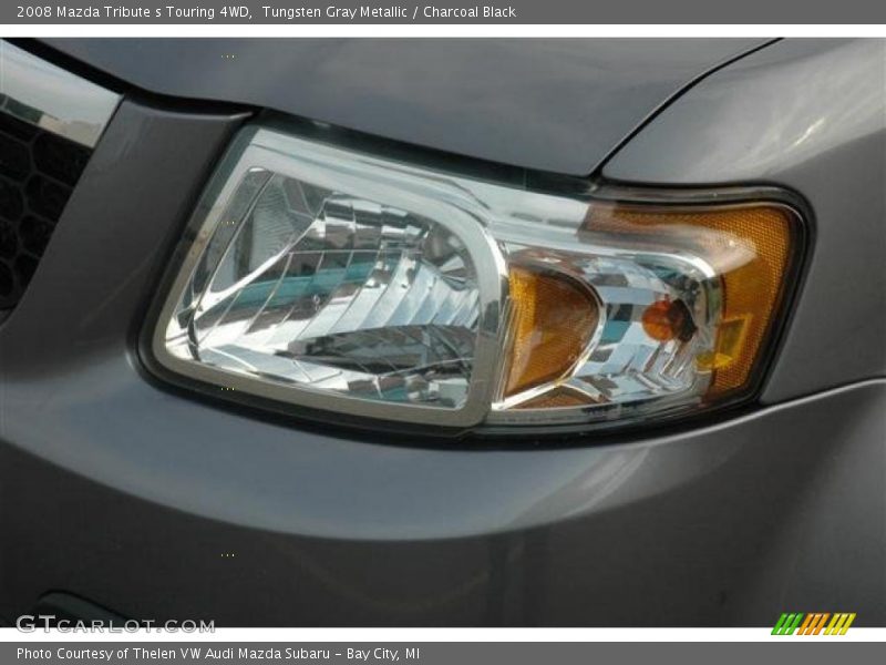 Tungsten Gray Metallic / Charcoal Black 2008 Mazda Tribute s Touring 4WD