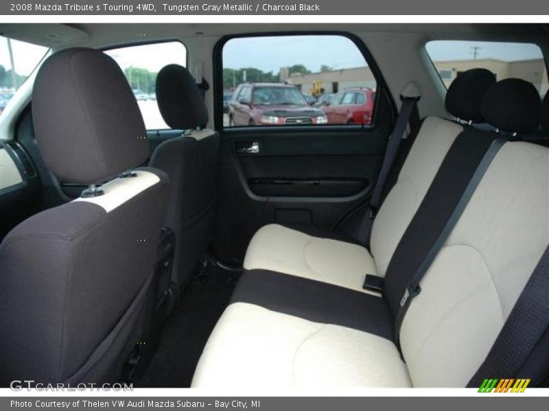 Tungsten Gray Metallic / Charcoal Black 2008 Mazda Tribute s Touring 4WD