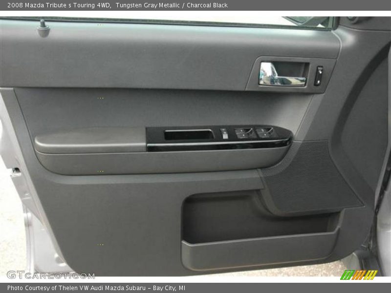 Tungsten Gray Metallic / Charcoal Black 2008 Mazda Tribute s Touring 4WD