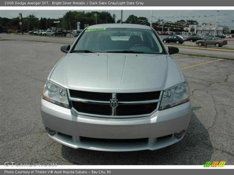 Bright Silver Metallic / Dark Slate Gray/Light Slate Gray 2008 Dodge Avenger SXT