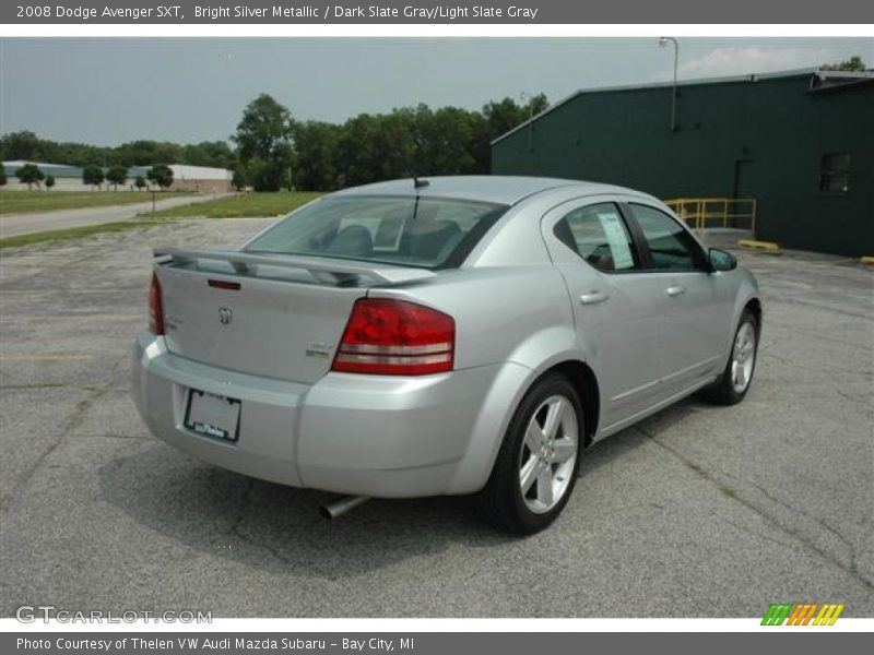 Bright Silver Metallic / Dark Slate Gray/Light Slate Gray 2008 Dodge Avenger SXT