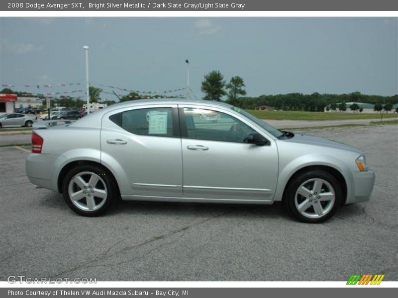 Bright Silver Metallic / Dark Slate Gray/Light Slate Gray 2008 Dodge Avenger SXT