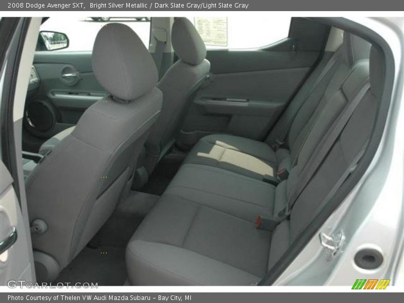 Bright Silver Metallic / Dark Slate Gray/Light Slate Gray 2008 Dodge Avenger SXT