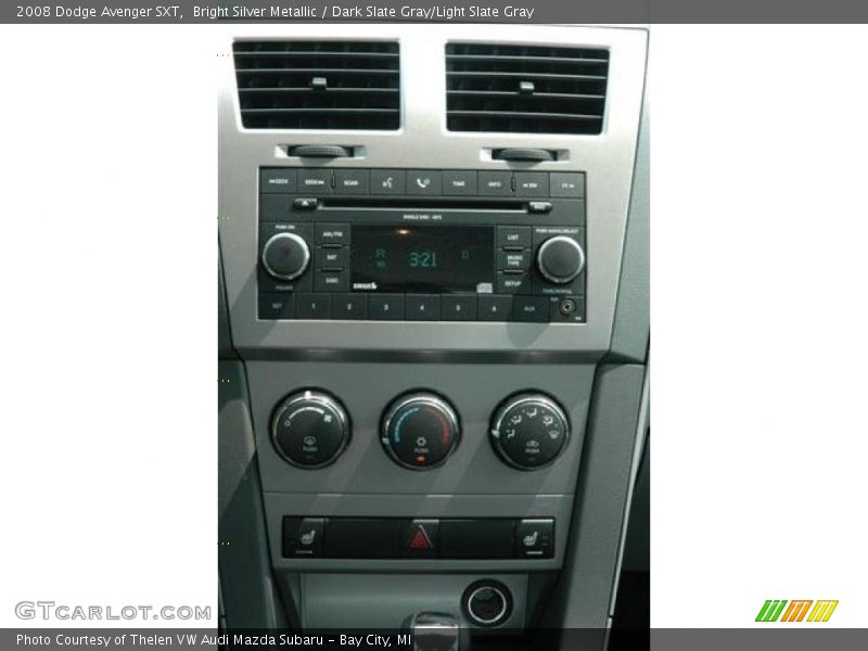 Bright Silver Metallic / Dark Slate Gray/Light Slate Gray 2008 Dodge Avenger SXT
