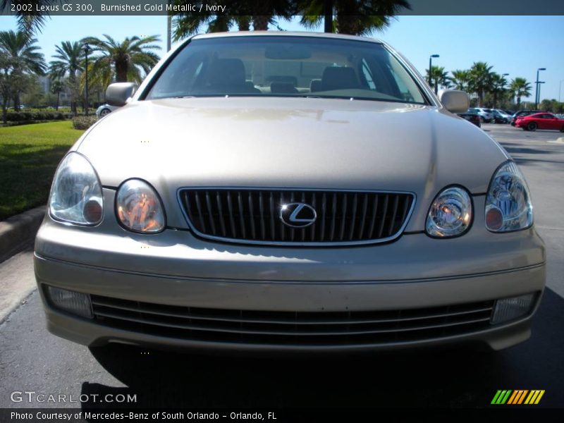 Burnished Gold Metallic / Ivory 2002 Lexus GS 300