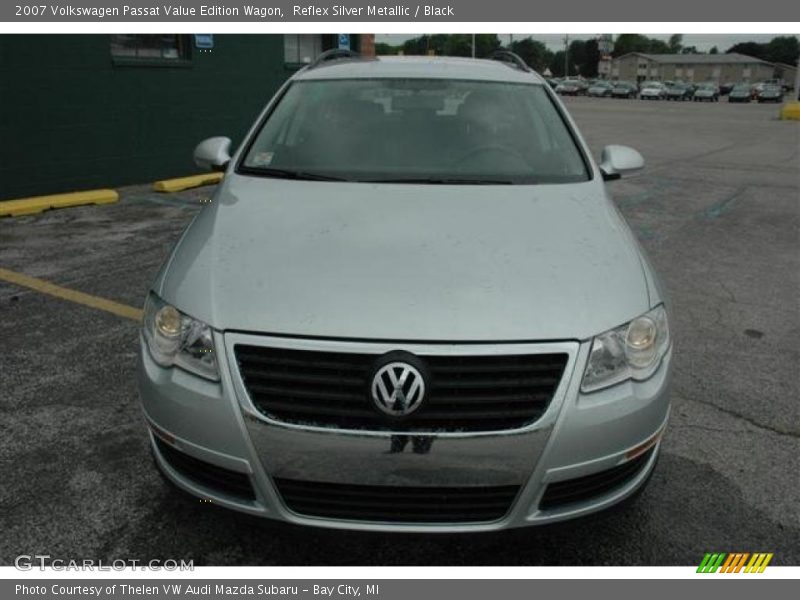Reflex Silver Metallic / Black 2007 Volkswagen Passat Value Edition Wagon