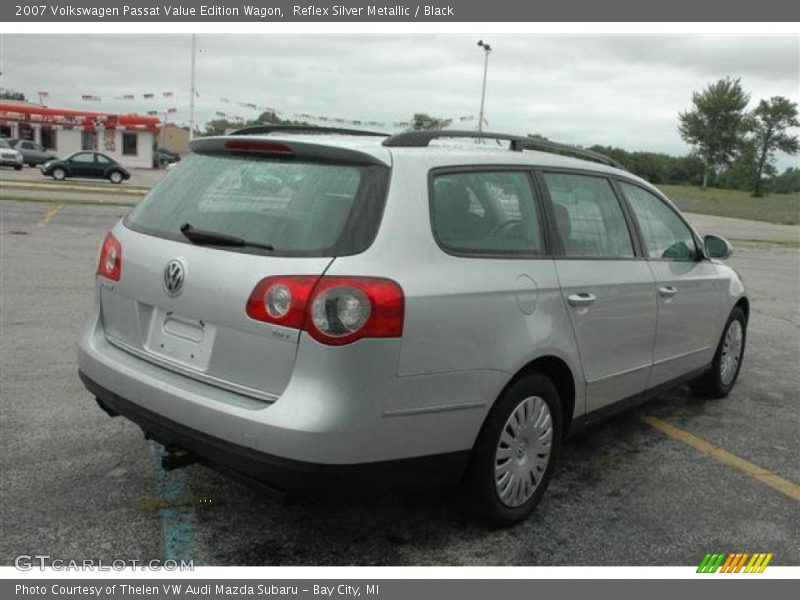 Reflex Silver Metallic / Black 2007 Volkswagen Passat Value Edition Wagon